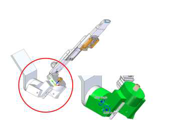 컴팩트한 구조로 변경한 C-type 액티브 암