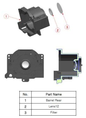 Rear Barrel Part List