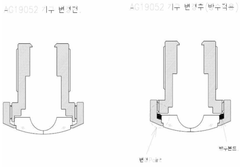 방수 본드를 이용한 기구물 컨셉도