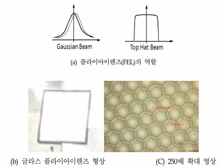 글라스 플라이아이렌즈 역할 및 형상