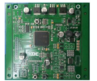 제작된 구동 드라이버 PCB 보드