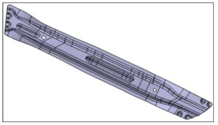 Aluminum DIB 설계 모델 2.8mm Thickness