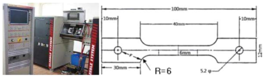 Gleeble 시험장비 SET 및 시험시편 도면