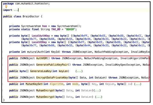 Android용 JAVA Class