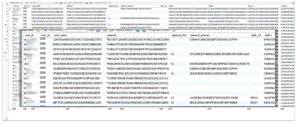 BD 고객기본 CS_BASE DB 암호화 적용시 관련자료