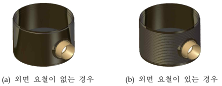 Metal tube 형상 비교