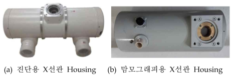 X선관 Housing의 구조도