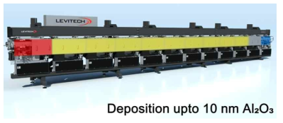 네덜란드 Levitrak사의 태양전지 기판용 (156x156mm) ALD 증착 장비