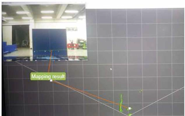 카메라-LiDAR 실시간 mapping 결과