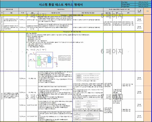 시스템 통합 테스트 케이스 명세서