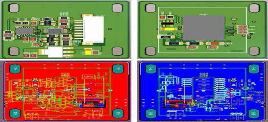 4-Array APD Detector Artwork