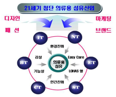 21세기 의류용 섬유산업