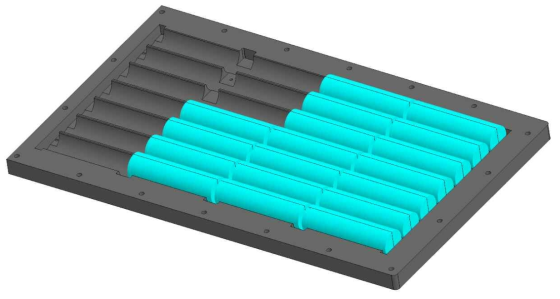 개별 슬롯 냉각 접합부를 적용한 일체형 배터리 셀 냉각하우징