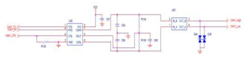 CAN 트랜시버 회로도