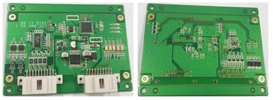 BMS 보드 3차 시제품(左-Top, 右-Bottom)