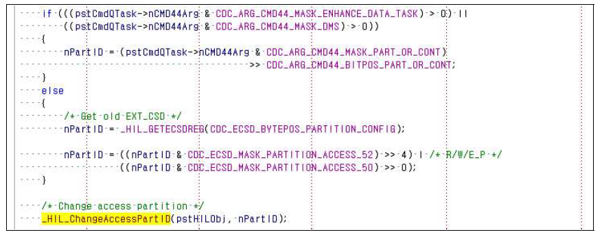 CMD44 Argument Parsing Code