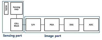 2차년도 지문인식 IC Analog Block Diagram