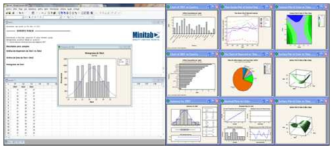 Minitab 데이터 분석 관련 예시