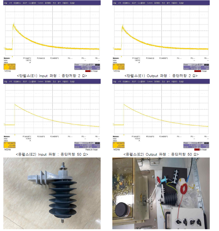 Surge Arrester 전류주입시험