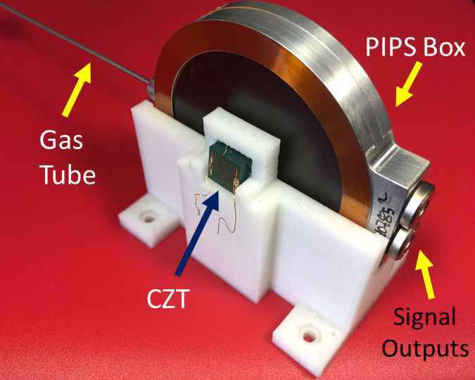 CZT-PIPS 기반 Beta-Gamma 동시계수 방사성제논 검출기(Oregon State University, USA)