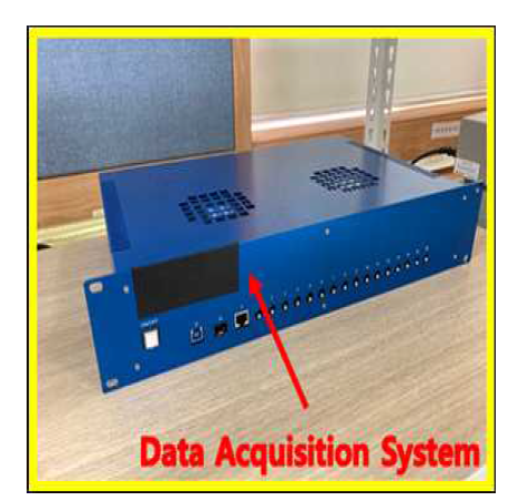 16채널 데이터 획득 시스템