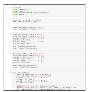 Python 기반의 알고리즘 모델링 코드