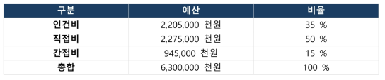 광전자 신경자극 기반 당뇨 혈당조절 시스템 분야 투입 예산