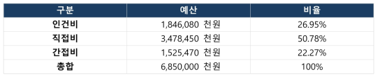 당뇨병 진단 소재 및 신생혈관 생성 광음향 치료 시스템 분야 투입 예산