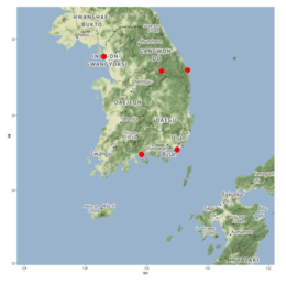 발전량 관측 지점