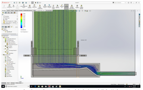 Solidworks를 이용한 수소 유동층 분석