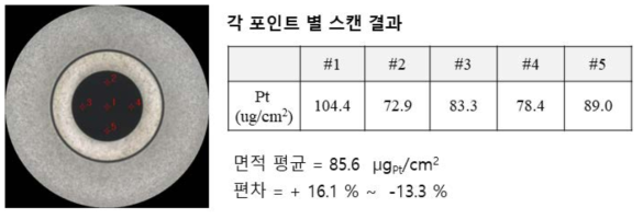 분무속도에 따른 전극 표면 SEM 분석 결과