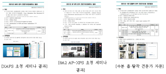 전문가 초청 세미나 결과보고서