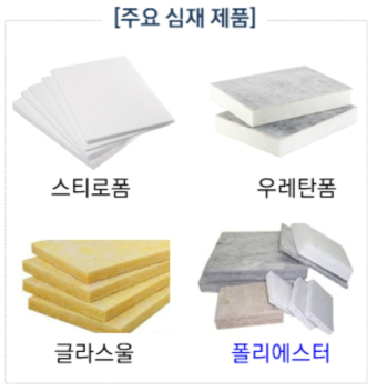 주요 심재 제품