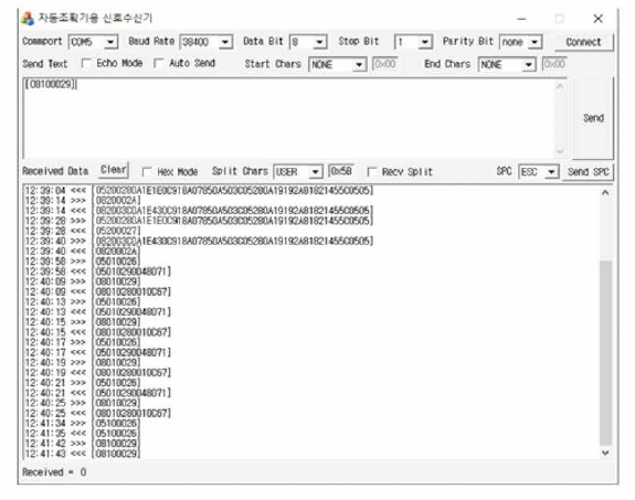 Integrated control system signal simulator program