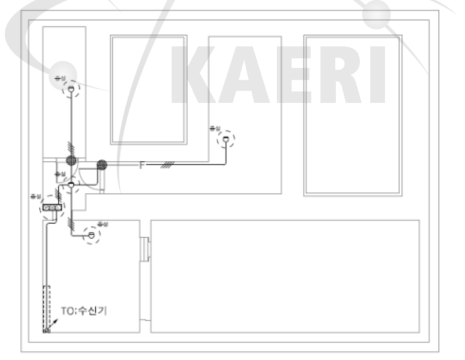 지하 3층 발신기 및 화재감지기 도면