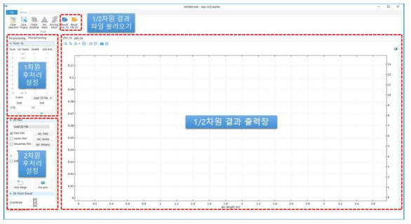 후처리 화면 구성