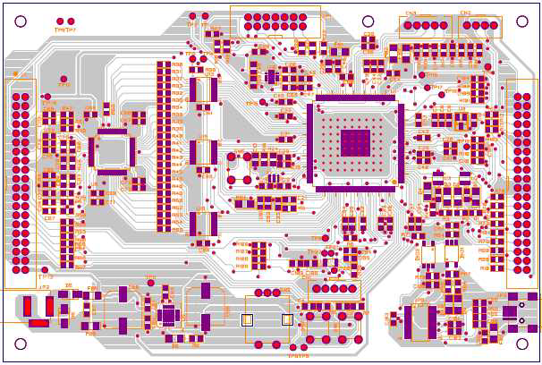 RF전원 DSP PCB 레이아웃