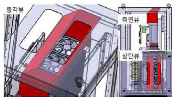 2차 시작품 통풍용 도관 구조물 적용 CAD 도면