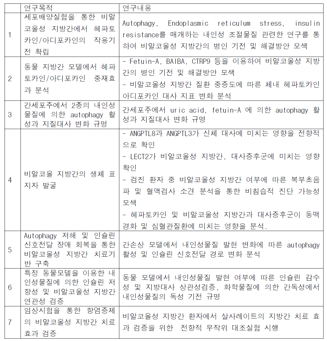 마일스톤 수행체계 및 연구내용