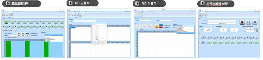 3-marker ELISA 자동화기기 GUI