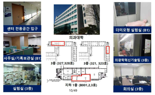 중개임상시험센터 및 사용적합성 전용공간 구축