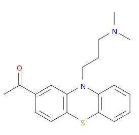 Acepromazine의 구조