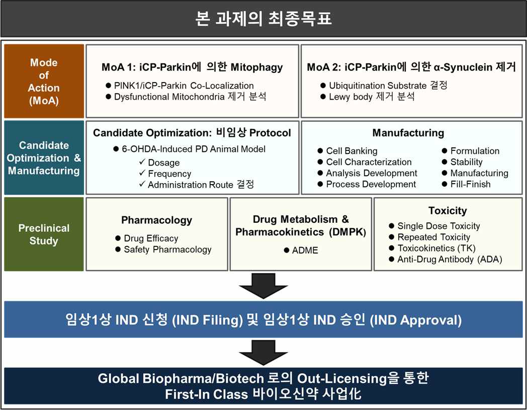 본 과제의 최종 목표 및 Big Picture