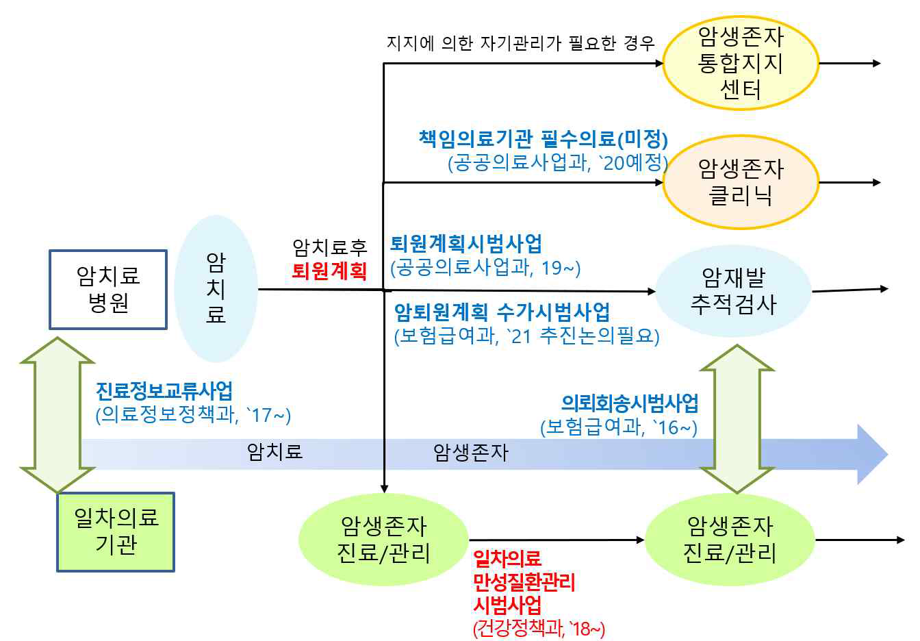 일차의료 만성질환시범사업으로 암관련 진료확대를 위한 관련 사업 분석