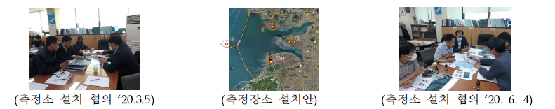 새만금 간척지 미세먼지 관측지점 선정 업무협의