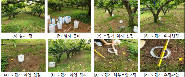 암모니아 포집장비 설치