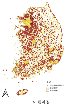 보육부문 현황도(어린이집)