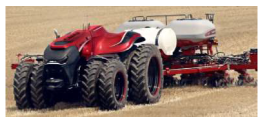 CASE사 full autonomous tractor