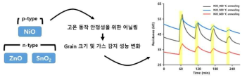 다종 감지물질 선정 및 최적화 과정