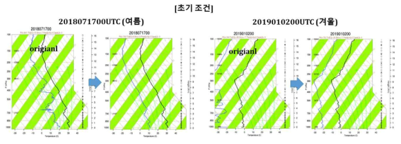 Bukgangneung sounding data used in initial condition